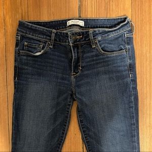 Abercrombie & Fitch dark wash skinny jeans